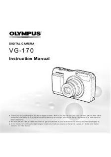 Olympus VG 170 manual. Camera Instructions.